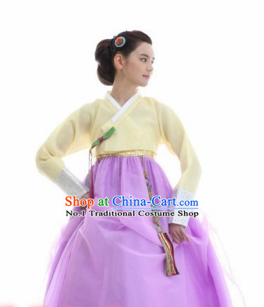 Top Korean Traditional Custom Made Modern Hanbok Skirt Complete Set for Women