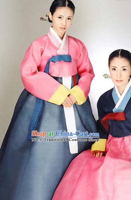 Top Korean Traditional Custom Made Hanbok Clothing Complete Set for Women