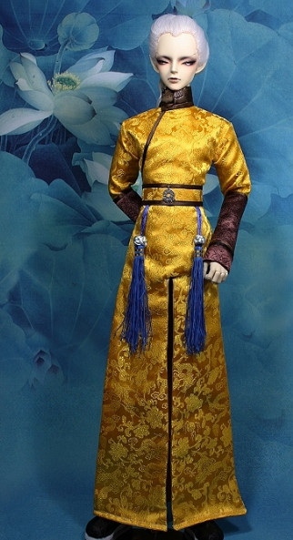 Asian Halloween Costume Costumes Dragon Robe for Chinese Emperor