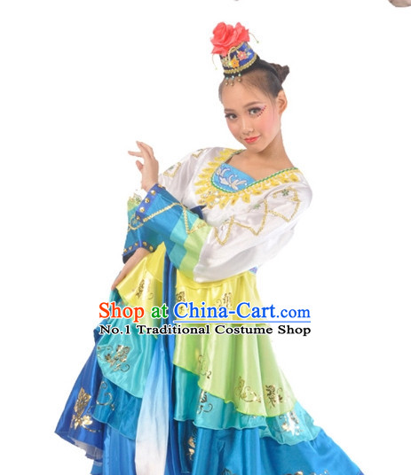 Korean Dance Costumes Complete Set for Women