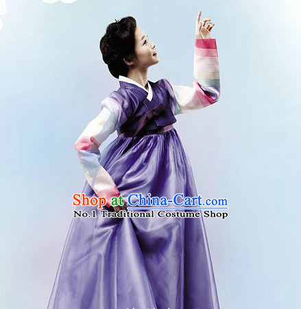 Korean Traditional Mother of the Groom Dresses Hanboks Complete Set