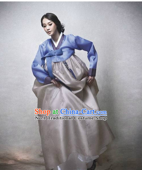 Traditional Korean Lady Hanbok Traditional Dresses Complete Set