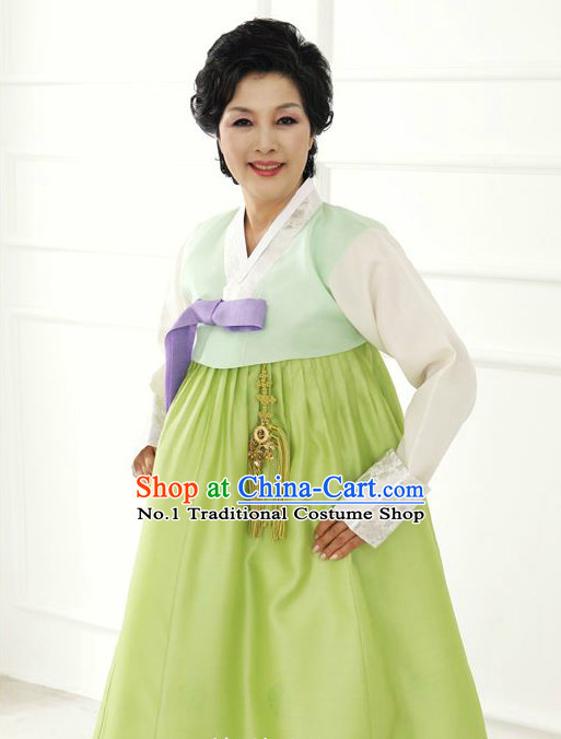 Korean Mother-in-law Hanbok online Fashion Store Apparel Tops Korean Women Fashion Complete Set