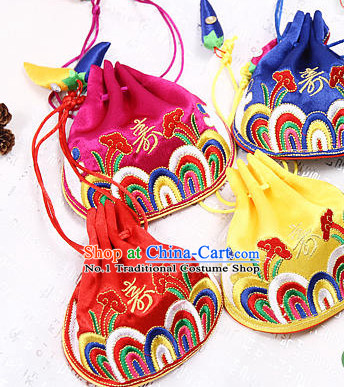 Korean Traditional Clothing Decorations Three Bags