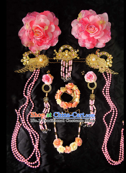 Chinese Imperial Royal Princess Hair Jewelry Set