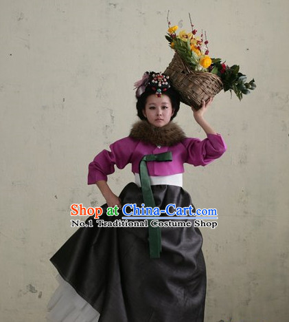 Korean Traditional Hanbok Formal Dresses Special Occasion Dresses for Women