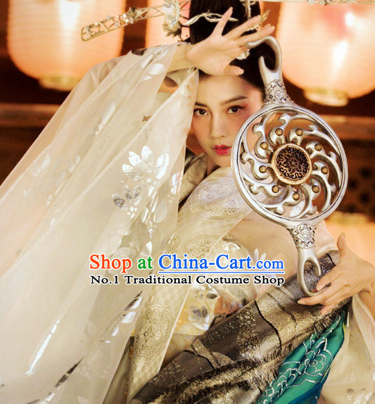 Chinese costumes wigs hair accessories hanfu traditional dress ancient costume