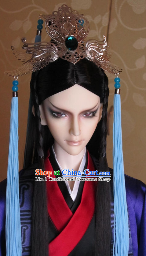 Asia Fashion Chinese Emperor Hair Accessories Headbands Hair Jewelry