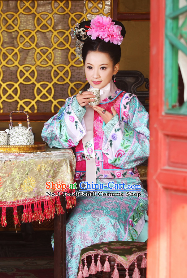 China Fashion Bridal Gown Empress Cheongsam Complete Set China Shopping online