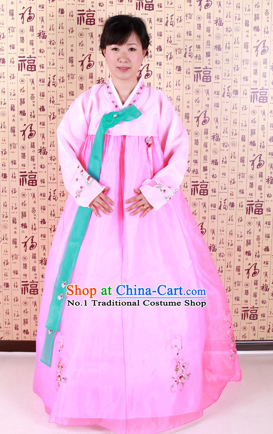 Korean Traditional Dancing Costumes Complete Set