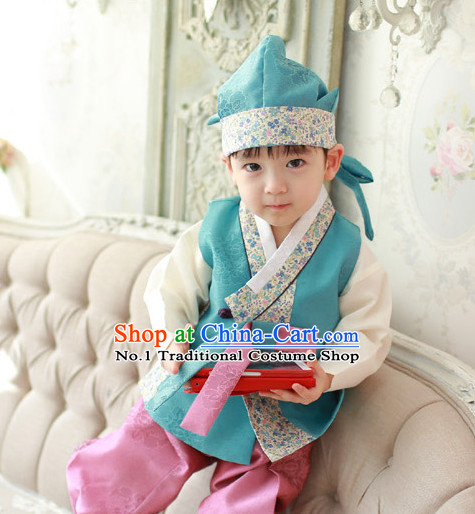 Korean Traditional Birthady Dress Hanbok Clothing for Boys