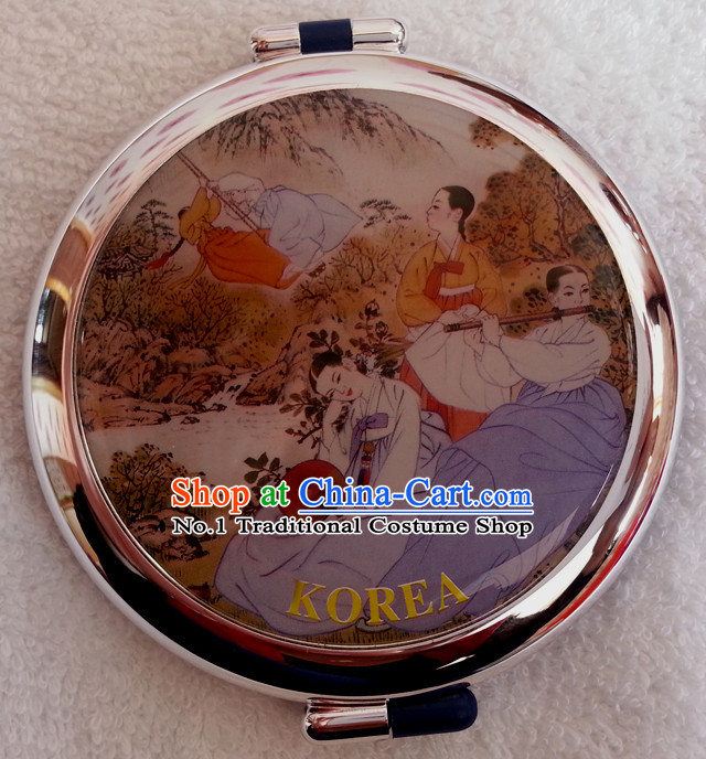 Korean Traditional Female Accessories Makeup Mirror