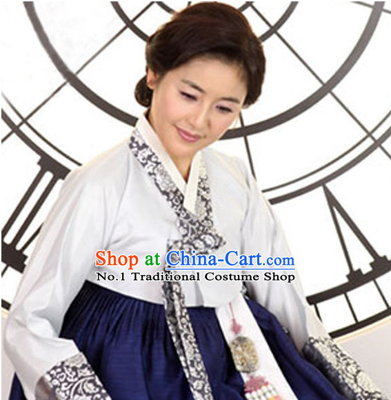 Korean Traditional Clothing Plus Size Clothing Fashion Clothes Complete Set for Women