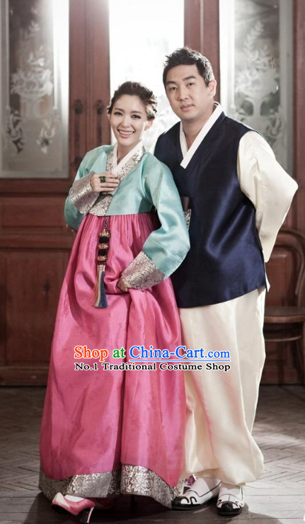 Korean Couple National Dress Costumes Traditional Costumes Korean Style Fashion