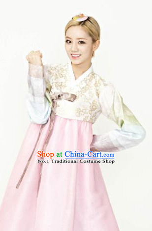 Korean Female National Dress Costumes Traditional Costumes Korean Style Fashion