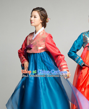 Korean Woman National Costumes Traditional Costumes Hanbok Dress online Shopping