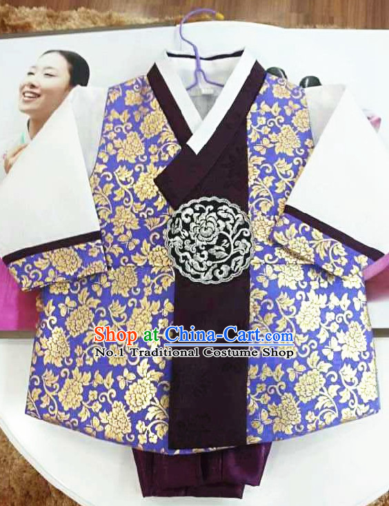 Korean Traditional Dress Complete Set for Boys