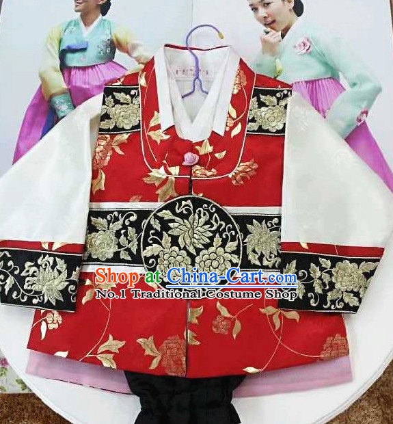 Traditional Korean Kids Clothing Complete Set