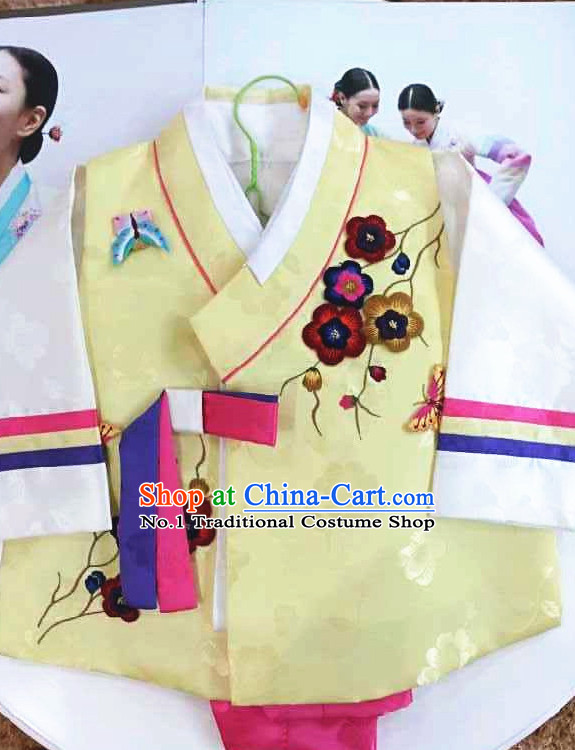 Traditional Korean Kids Clothing Complete Set