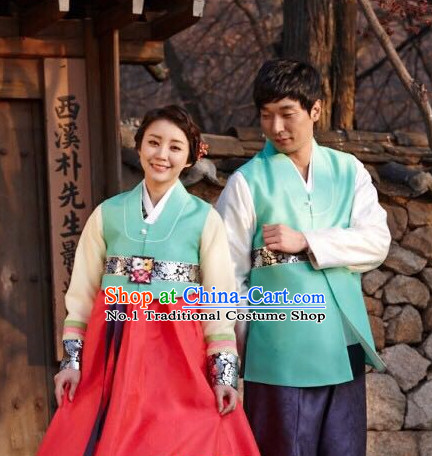 Korean Couple Hanbok Fashion online Apparel Hanbok Costumes Dresses