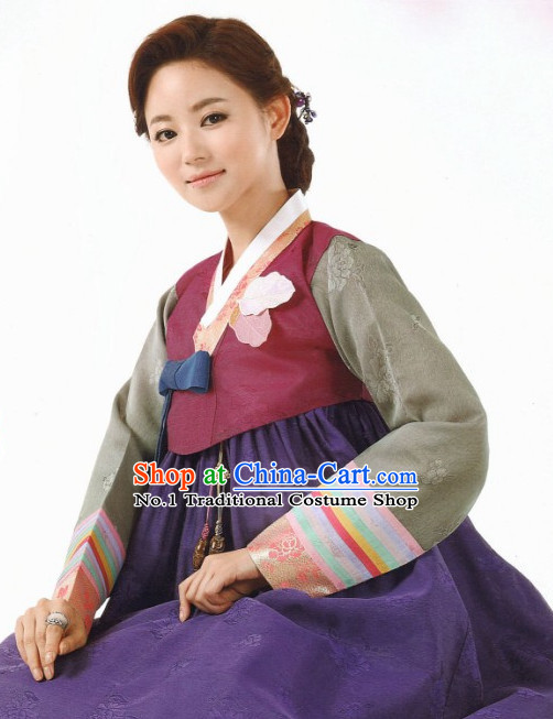 Korean Mother Fashion online Apparel Hanbok Costumes Clothing Complete Set