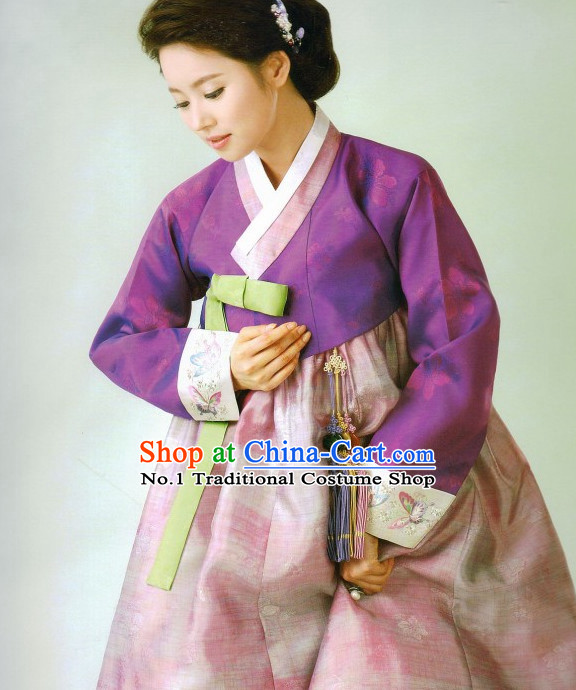 Korean Cusotm Made National Costumes Traditional Hanbok Clothes online Shopping