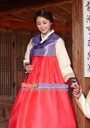 Korean Cusotm Made National Costumes Traditional Hanbok Clothes online Shopping