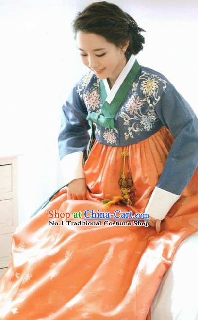 Korean Mother National Costumes Traditional Hanbok Clothes online Shopping for Women