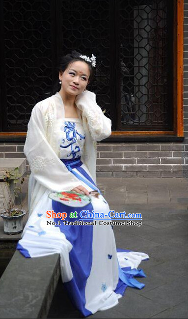 Chinese Traditional Clothing Chinese Ancient Poetess Clothing Free Delivery Worldwide