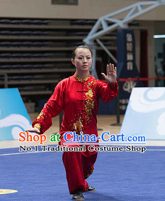 Top Tai Chi Costumes Taijiquan Costume Aikido Chikung Tichi Uniforms Quigong Uniform Thaichi Martial Art Qi Gong Combat Clothing Competition Uniforms for Women