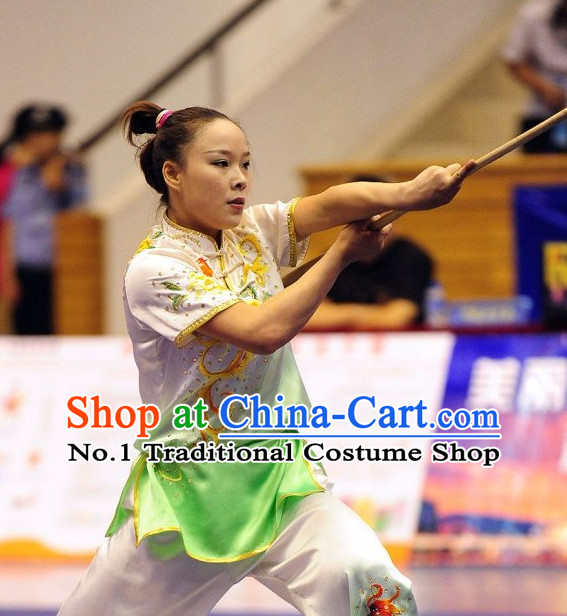 Top Kung Fu Stick Uniforms Kungfu Training Uniform Kung Fu Clothing Kung Fu Movies Costumes Wing Chun Costume Shaolin Martial Arts Clothes for Women