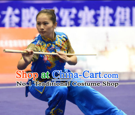 Top Kung Fu Stick Uniforms Kungfu Training Uniform Kung Fu Clothing Kung Fu Movies Costumes Wing Chun Costume Shaolin Martial Arts Clothes for Women