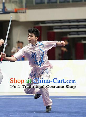 Top Kung Fu Stick Uniforms Kungfu Training Uniform Kung Fu Clothing Kung Fu Movies Costumes Wing Chun Costume Shaolin Martial Arts Clothes for Men