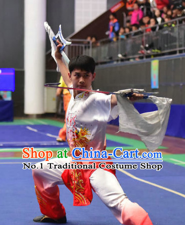 Top Chinese Kung Fu Costume Kung Fu Combat Costumes Wing Chun Karate Uniform Kung Fu Competition Suit Martial Arts Costumes for Men