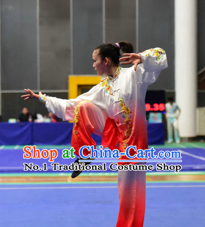 Top Embroidered Tai Chi Taijiquan Aikido Chikung Tichi Quigong Chigong Thaichi Pants Tai Chi Fan Tai Chi Quan Onitsuka Tiger Tai Chi Competition Costumes Uniforms