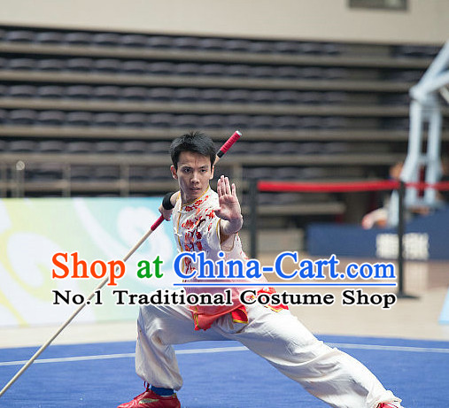 Top Chinese Kung Fu Stick Wooden Dummy Hung Gar Taekwondo Gear Taekwondo Equipment Kung Fu Moves Chinese Kungfu Costume Wing Chun Costumes Competition Uniforms