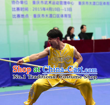 Top Chinese Kung Fu Stick Wooden Dummy Hung Gar Taekwondo Gear Taekwondo Equipment Kung Fu Moves Chinese Kungfu Costume Wing Chun Costumes Competition Uniforms