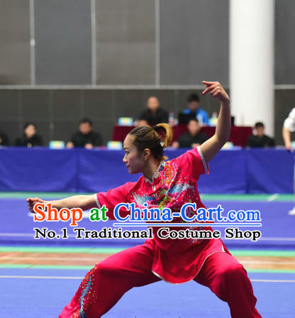 Top Chinese Eagle Claw Boxing or Eagle Claw Fist Uniforms Kung Fu Costumes Martial Arts Suits Competition Uniform