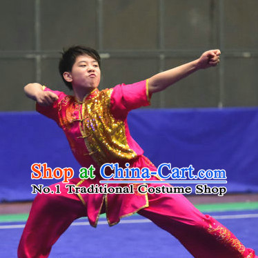 Top Chinese Eagle Claw Boxing or Eagle Claw Fist Uniforms Kung Fu Costumes Martial Arts Suits Competition Uniform