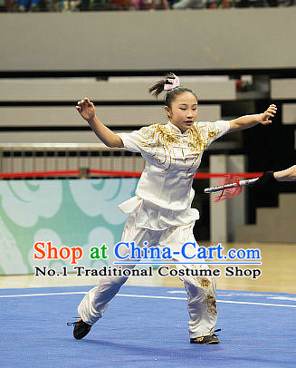 Top Martial Arts Competition Uniform Kung Fu Suit Eagle Fist Mantis Fist Boxing Monkey Fist Gongfu Costumes Complete Set for Women