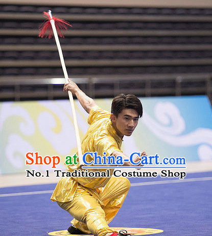 Top Martial Arts Competition Uniform Kung Fu Suit Eagle Fist Mantis Fist Boxing Monkey Fist Gongfu Costumes Complete Set for Men