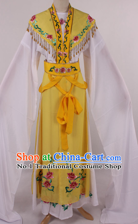 Chinese Beijing Opera Peking Opera Hua Tan Long Water Sleeve Dance Costumes Kids