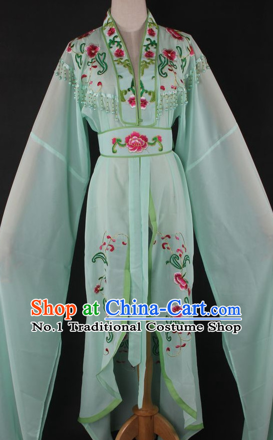 Chinese Culture Chinese Opera Costumes Chinese Cantonese Opera Beijing Opera Costumes Hua Tan Long Sleeves Costumes for Women