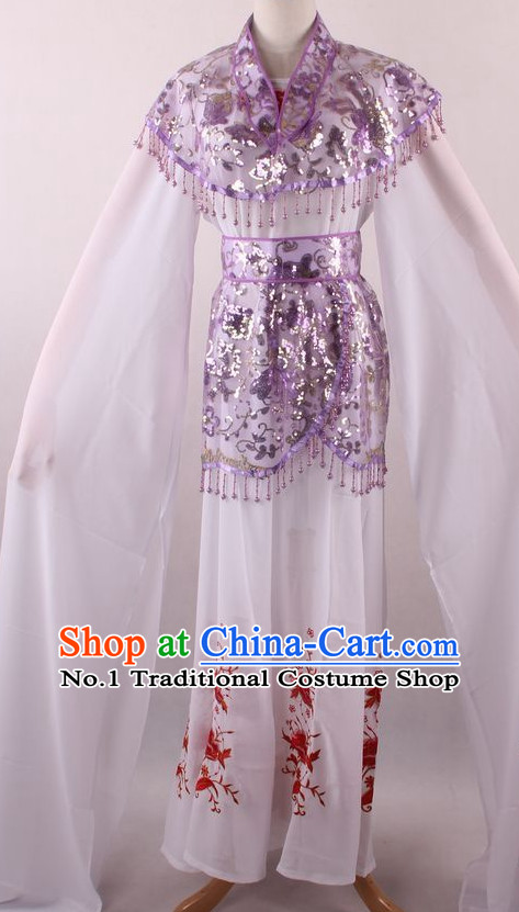 Chinese Culture Chinese Opera Costumes Chinese Cantonese Opera Beijing Opera Costumes Female Water Sleeves Costumes