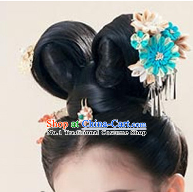 Chinese Traditional Hair Extensions and Hair Jewelry