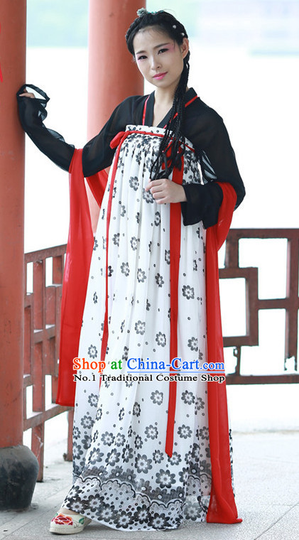 Chinese Tang Dynasty Long Robe for Women