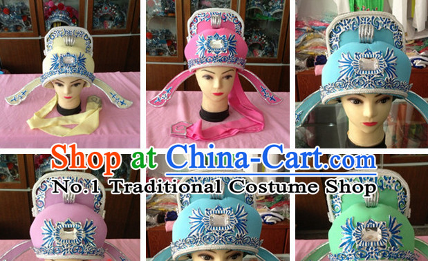 Chinese Handmade Beijing Opera Xiao Sheng Hat