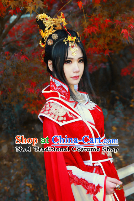 Chinese Traditional Princess Hair Accessories Phoenix Set