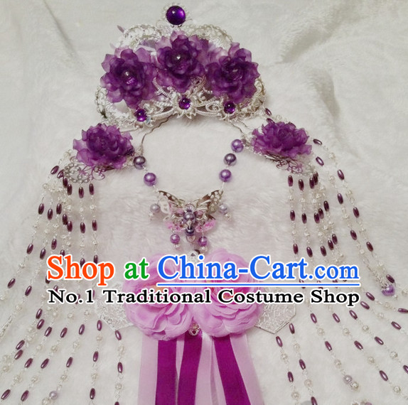 Chinese Style TV Drama Actress Handmade Hair Accessories