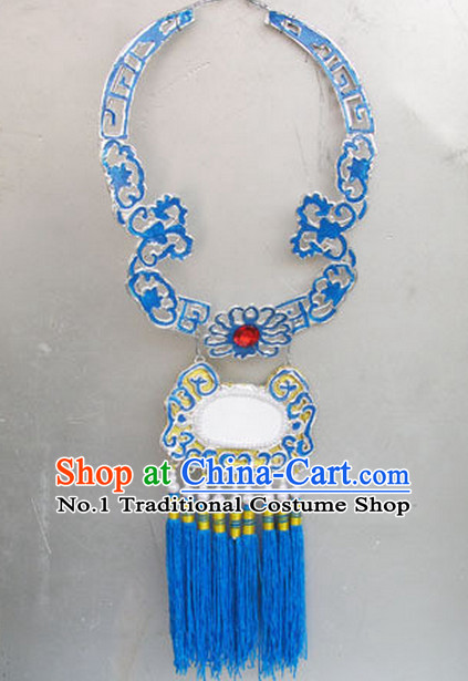 Chinese Style Beijing Opera Jia Baoyu Necklace